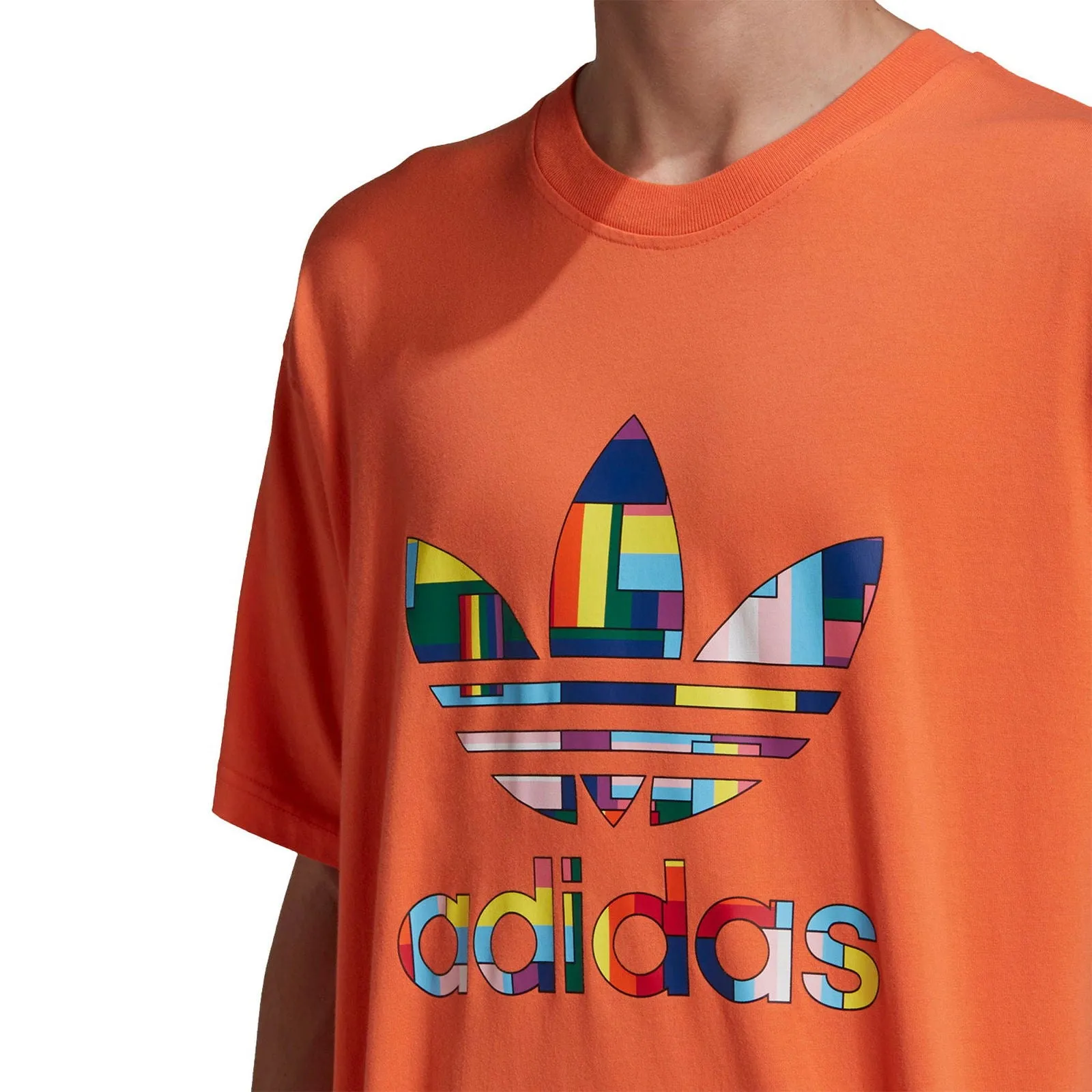 adidas Originals Pride Flag Fill Tee - Orange
