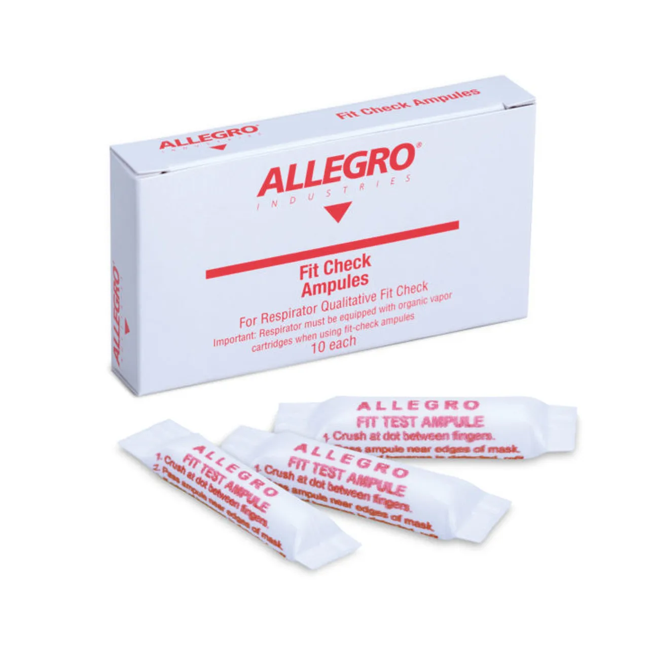 Allegro 0201 Respirator Fit Check Ampules - 10 Each