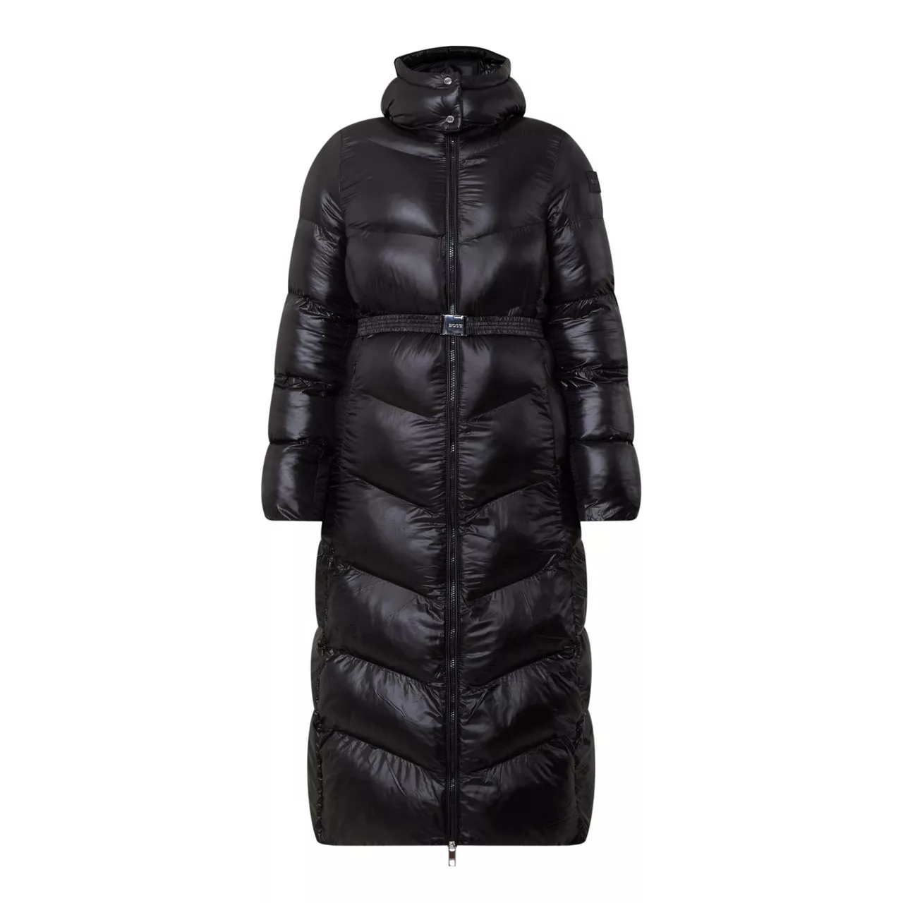 BOSS The Sustainable Edit Pamaxi3 Long Padded Jacket - Black