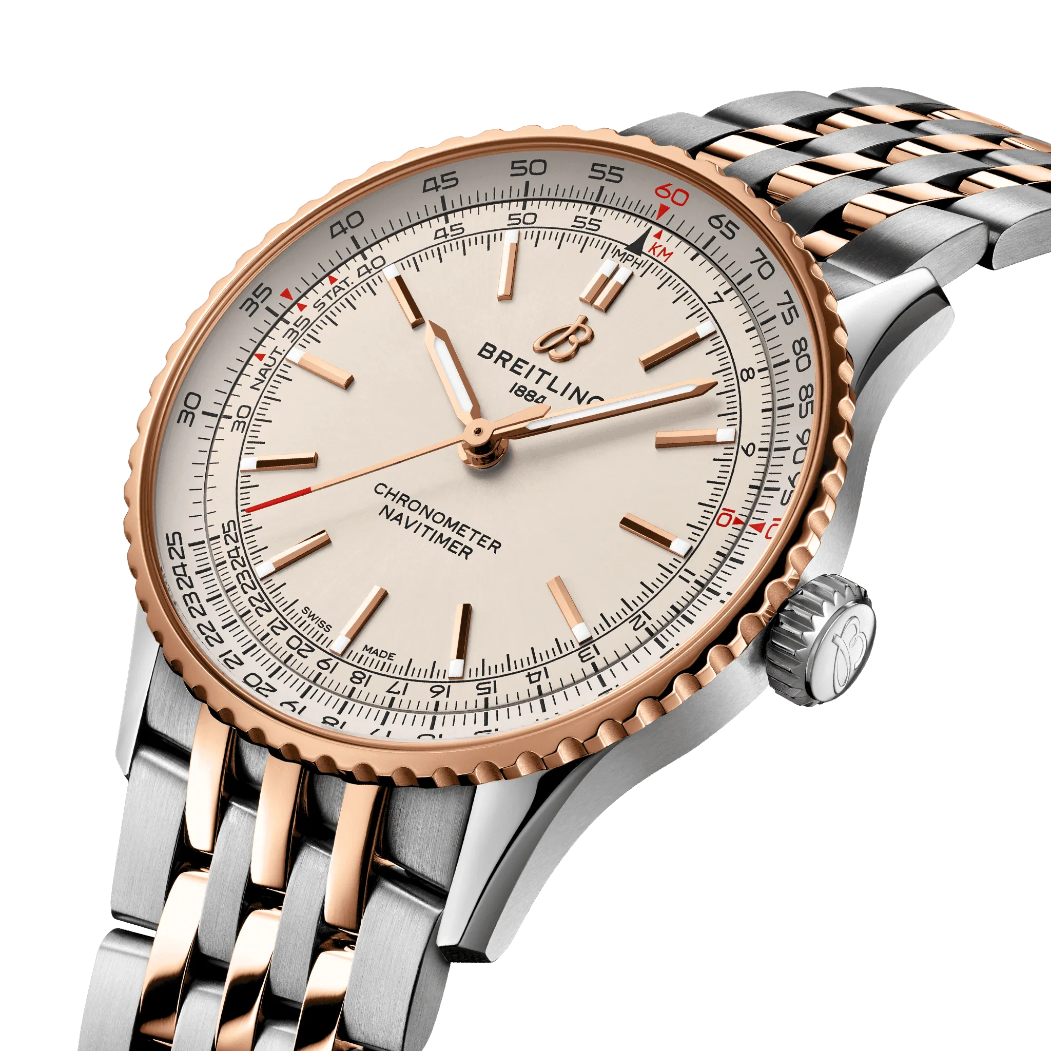 Breitling Navitimer Automatic Off White Dial Women 41mm