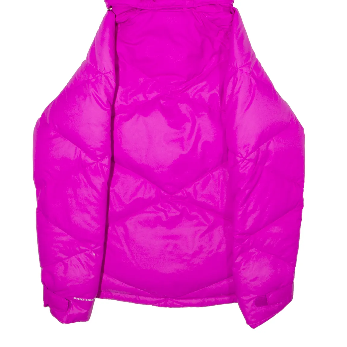 COLUMBIA Womens Ski Jacket Pink Hooded XL