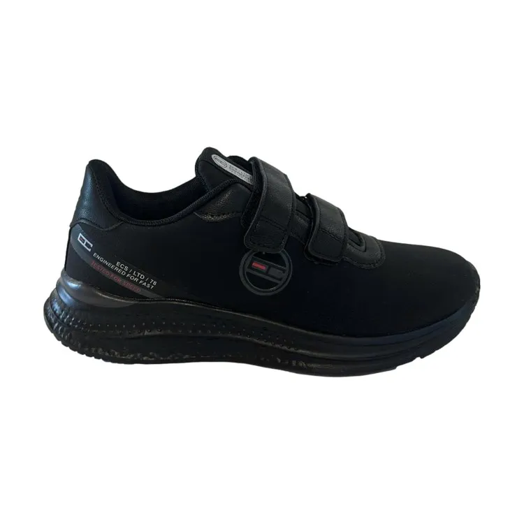 Enrico Coveri 225303 Sneakers Uomo Con Strappo Nero