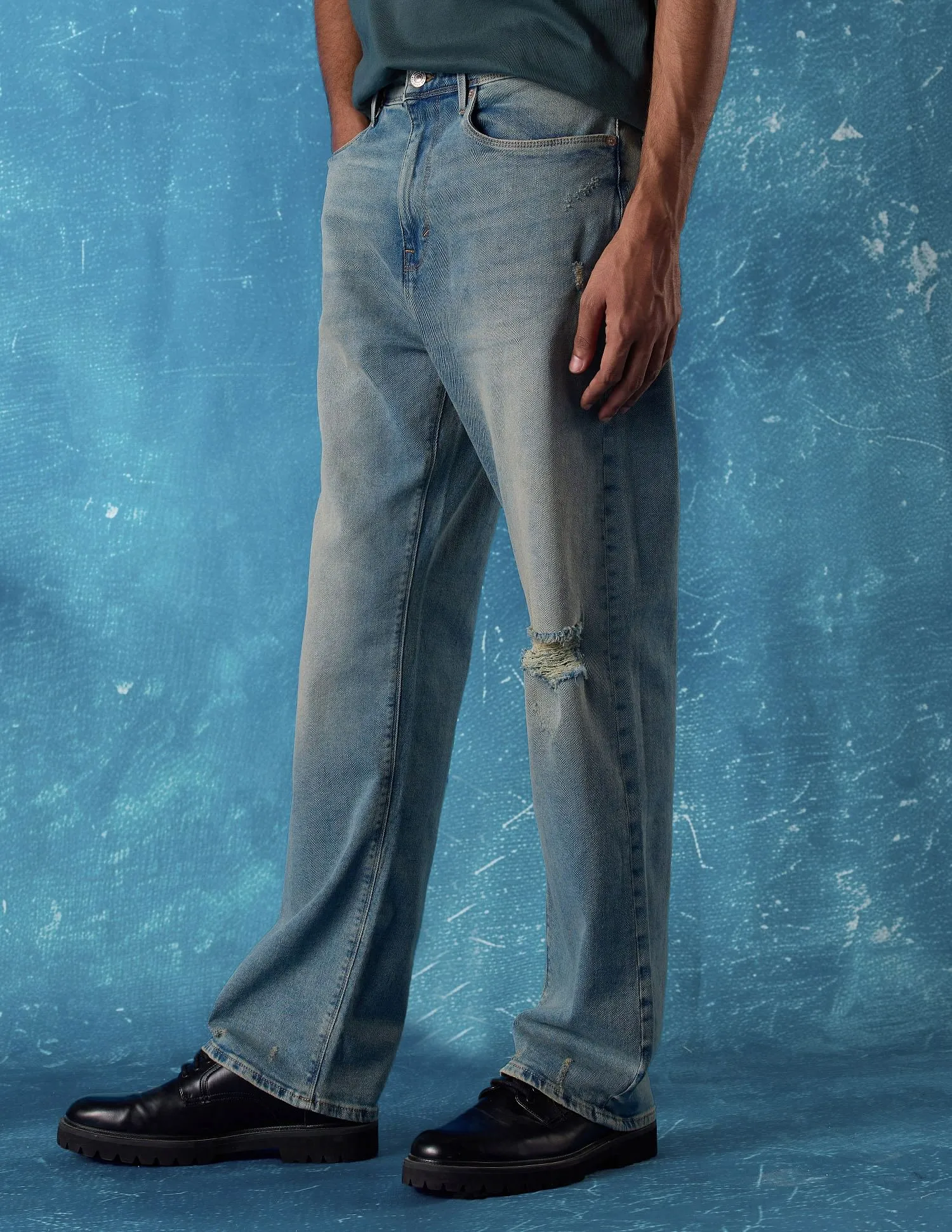 Flying Machine Men Cobain 90's Loose Fit Jeans