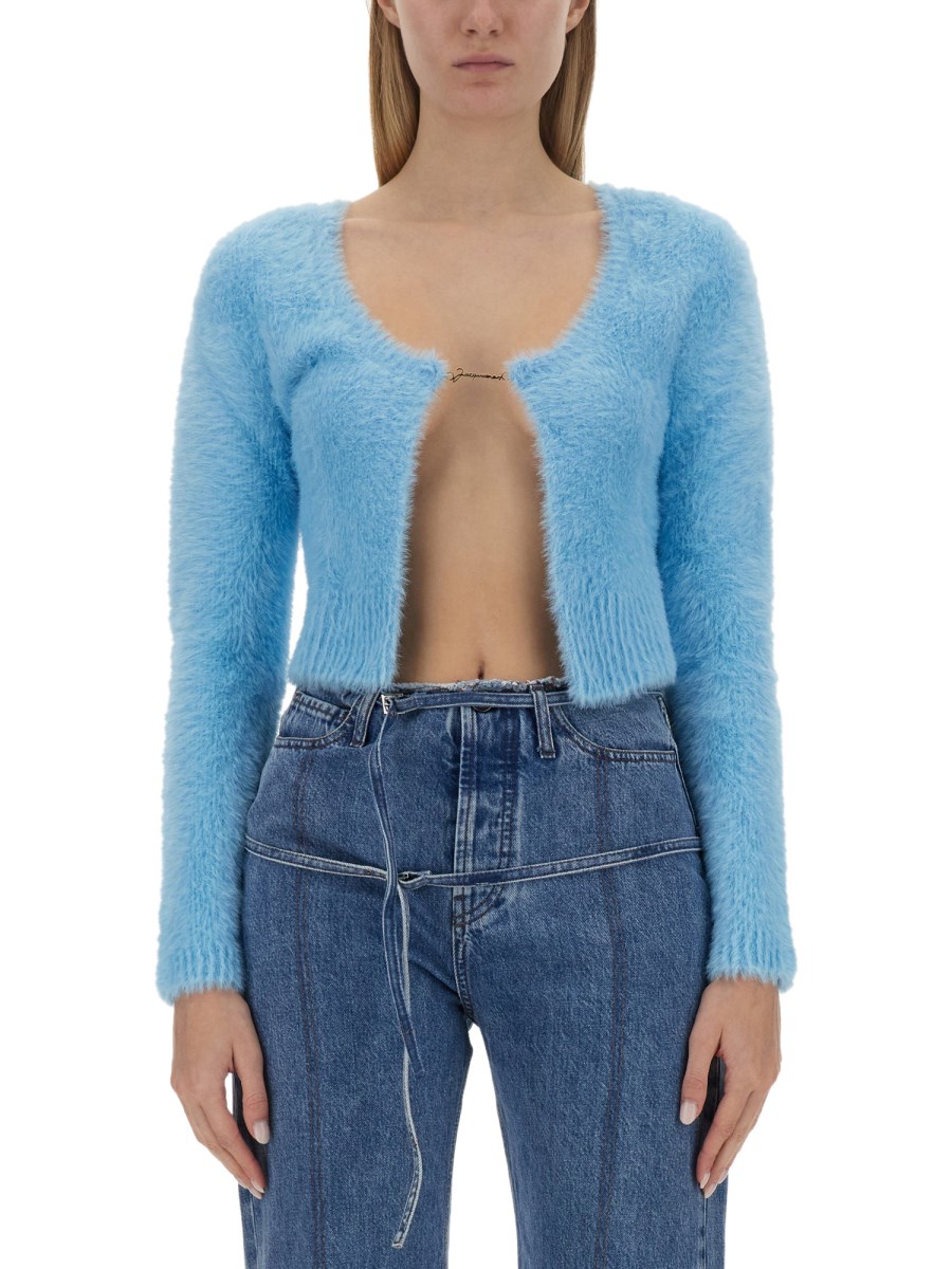 JACQUEMUS      CARDIGAN LA MAILLE NEVE