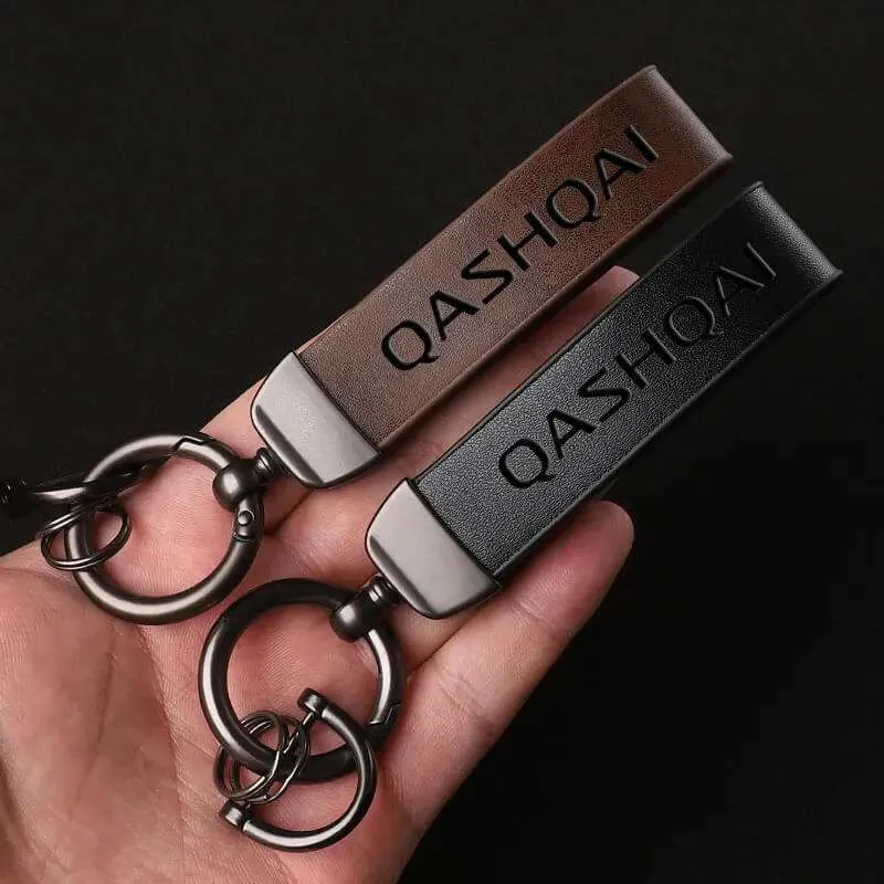 Leather Nissan QASHQAI Keychain