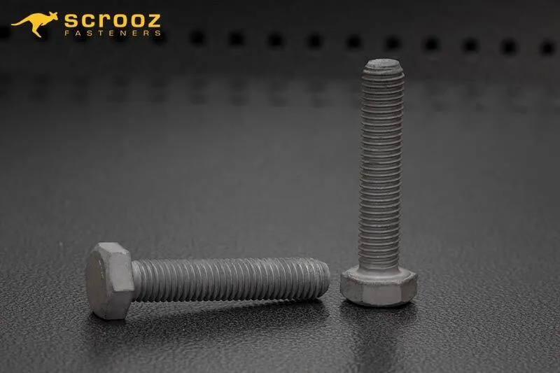 M16 x 50mm hex bolts full thread gal ctn 200