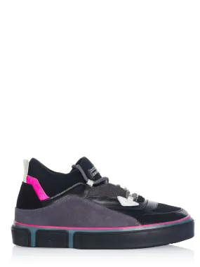 Marcelo Burlon Shoe black-purple