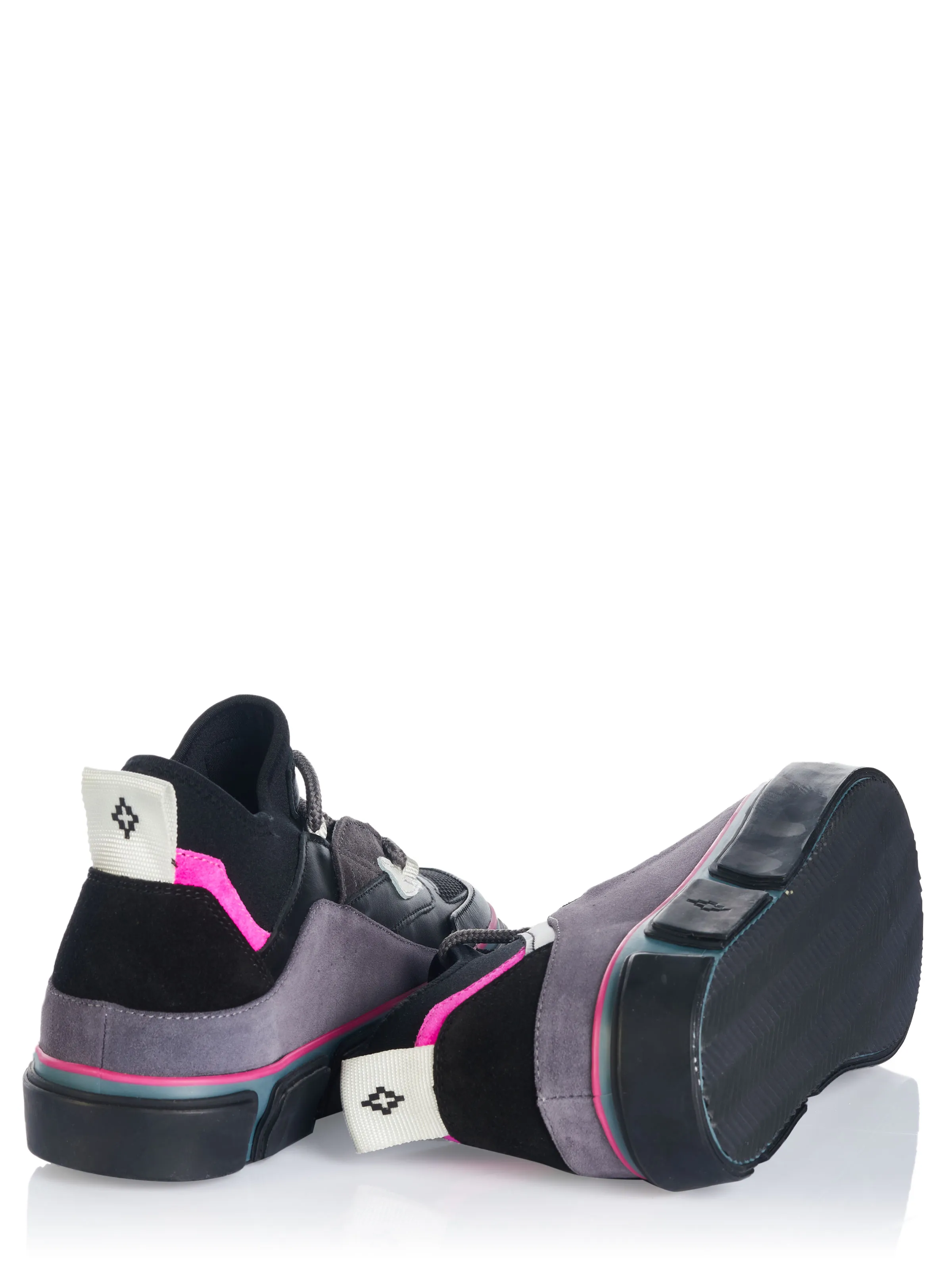 Marcelo Burlon Shoe black-purple