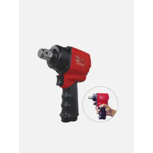 Master Palm Mini High Torque Impact Wrench, 3/4" Square Drive, Max. 1100 ft-lb - Low Pneumatic Air Consumption