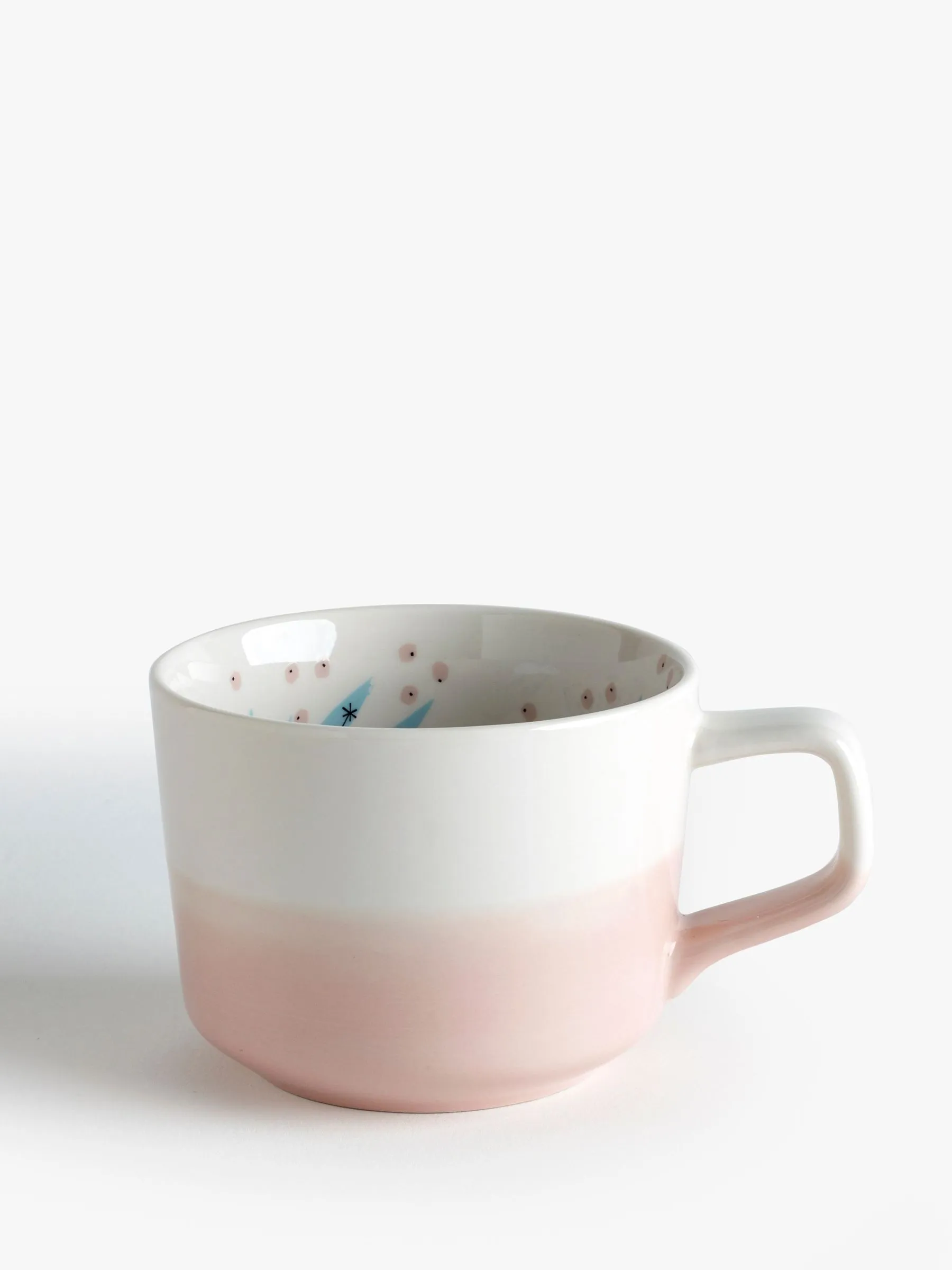 MissPrint Set of 2 Multi Wildflower Mugs