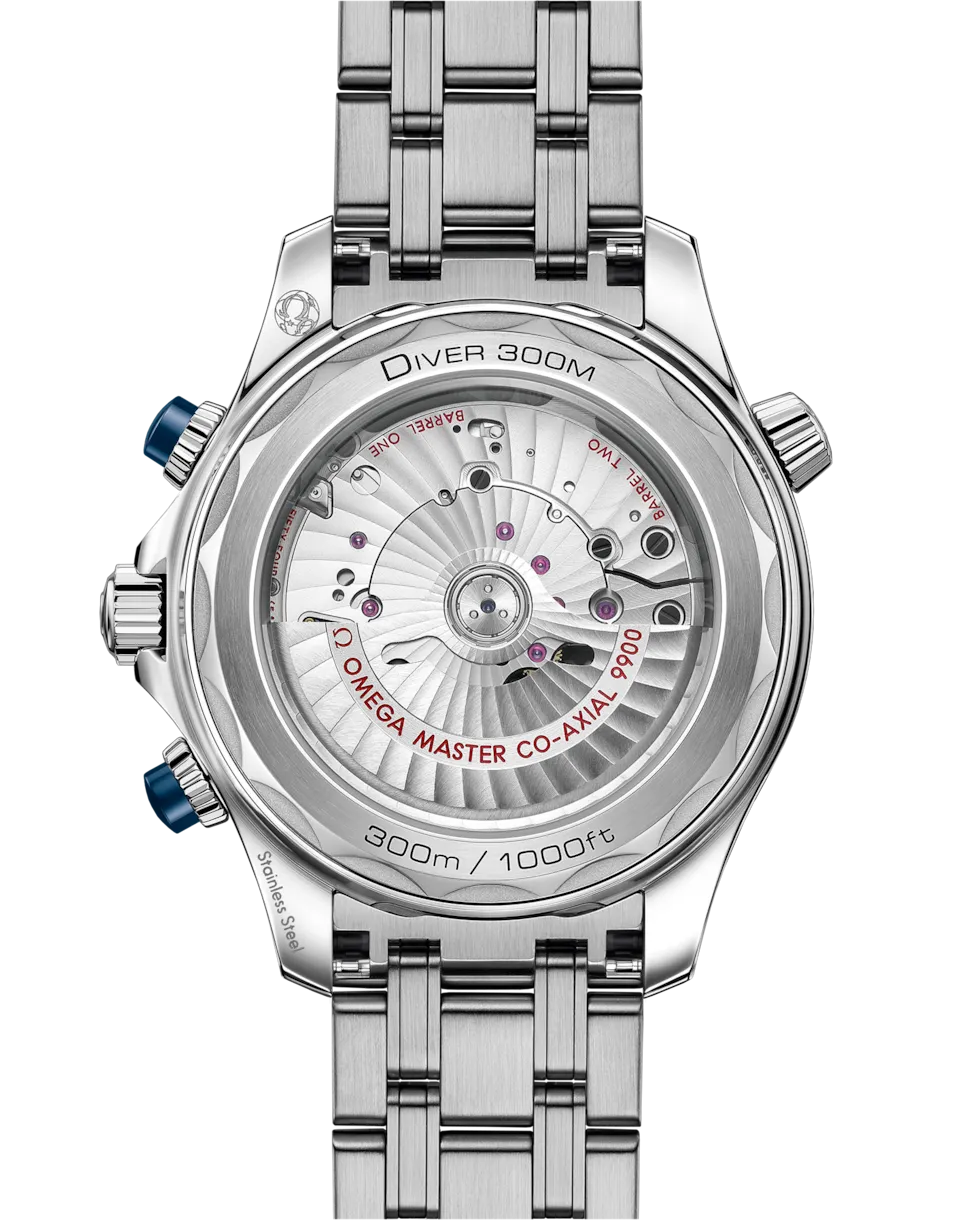Omega Seamaster Diver 300M CoAxial Master Chronometerblue Dial Men 44MM