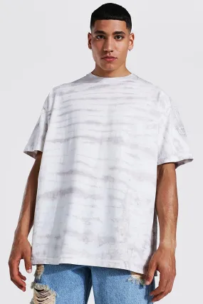 Oversized Tie Dye T-shirt | boohooMAN UK