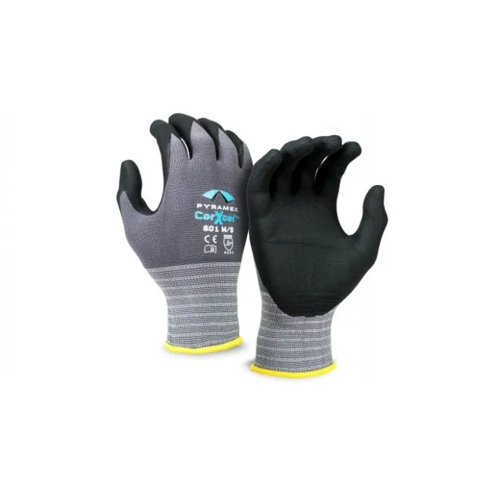 Pyramex CorXcel GL601 Micro-Foam Nitrile Gloves, 1 Pair