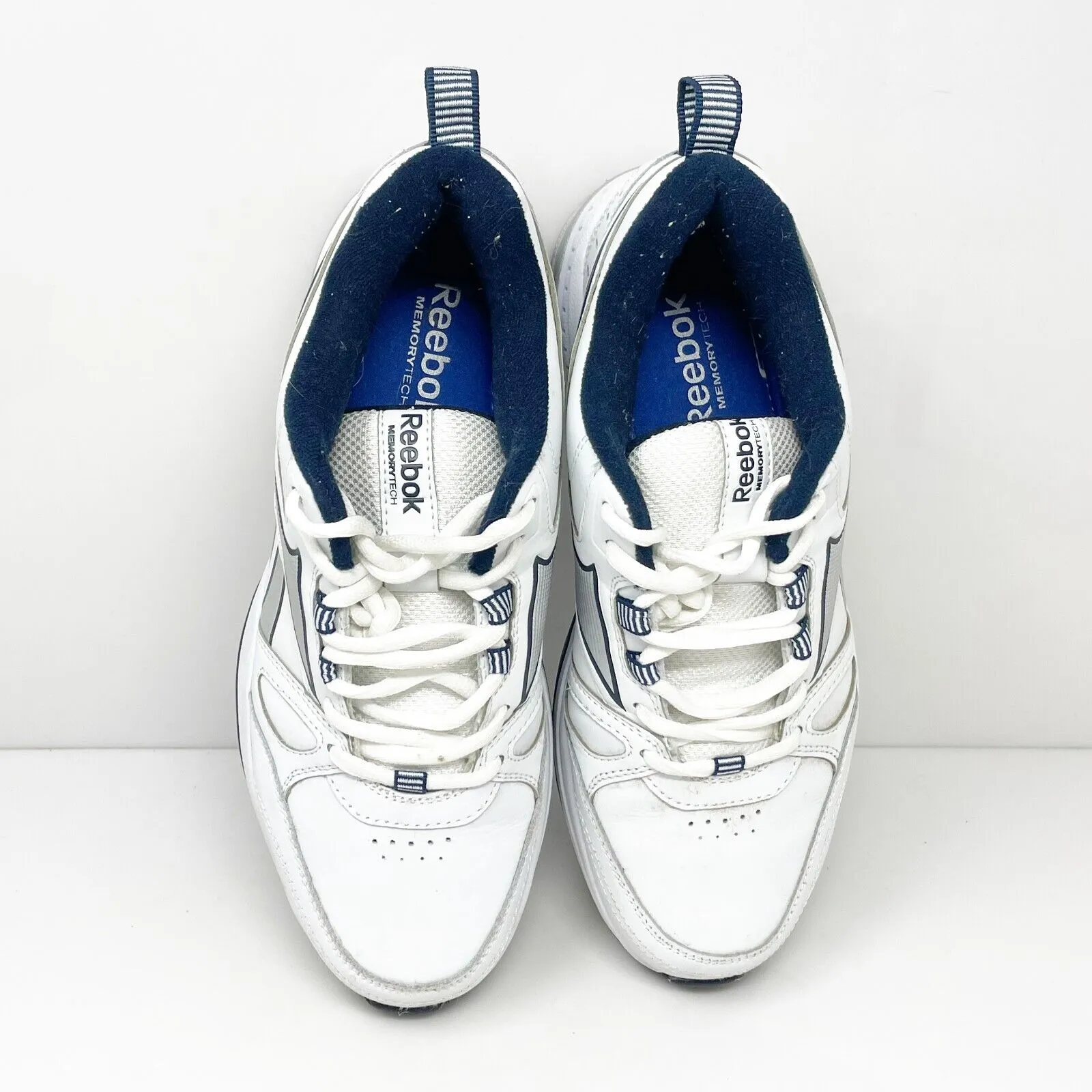 Reebok Mens Memory Tech M41260 White Casual Shoes Sneakers Size 8.5