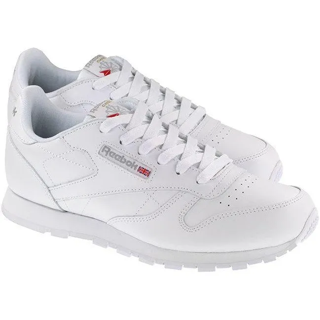 Reebok Trainers Juniors Classic Leather White White