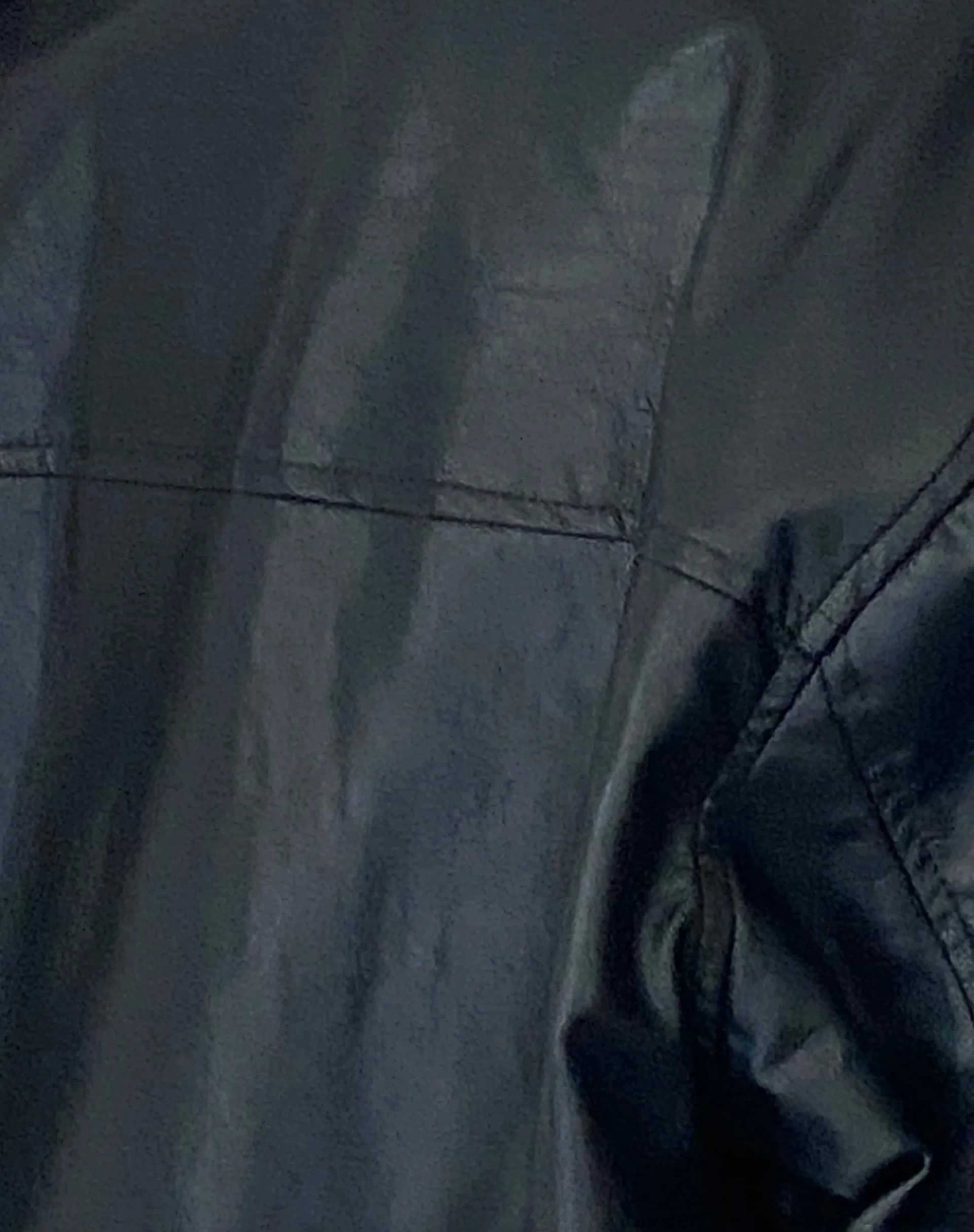 Saken Blazer in Pu Black