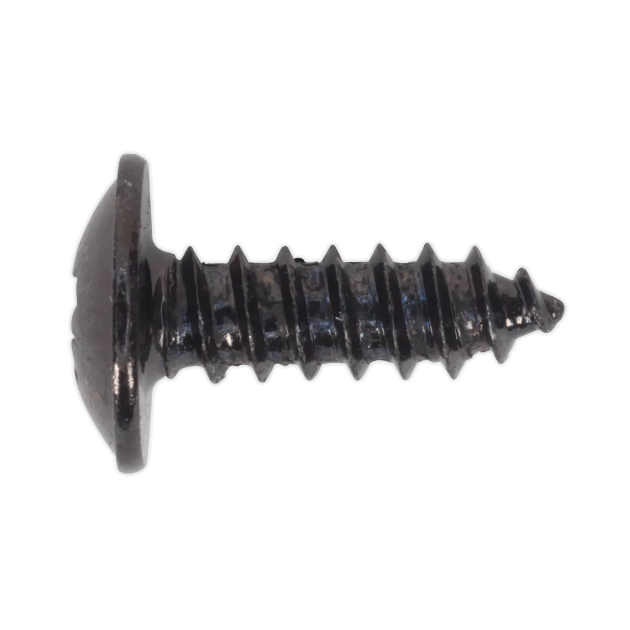 Sealey BST4213 Self Tapping Screw 4.2 x 13mm Flanged Head Black Pozi BS 4174 Pack of 100