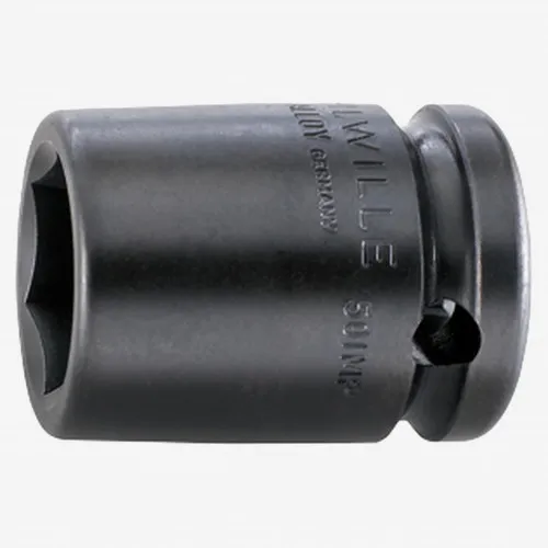 Stahlwille 50IMP 1/2" Socket, 1/2" Drive, 6 Point, 17 mm