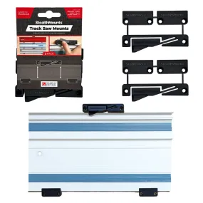 Stealthmounts Track Saw Rail Mount (Pack of 2) OM-TRM-BLK-2