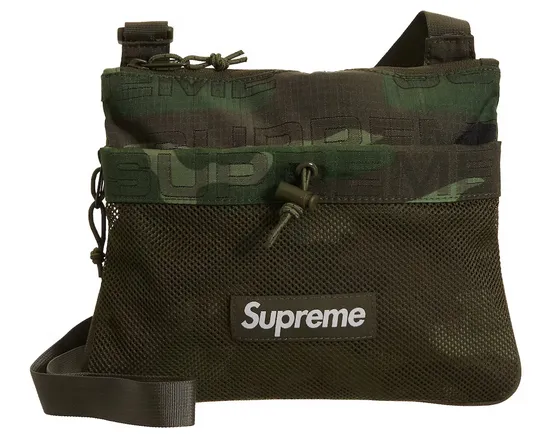 Supreme Side Bag Woodland Camo
