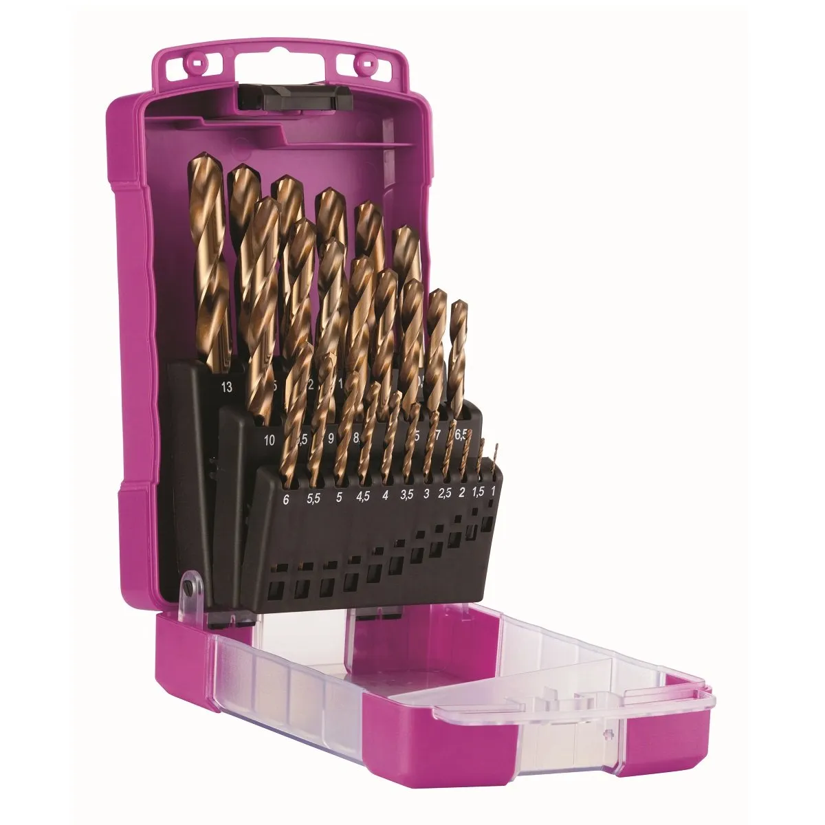 Sutton Tools D109SM3 Jobber Heavy Duty Cobalt Drill Set D109 25 Piece Metric