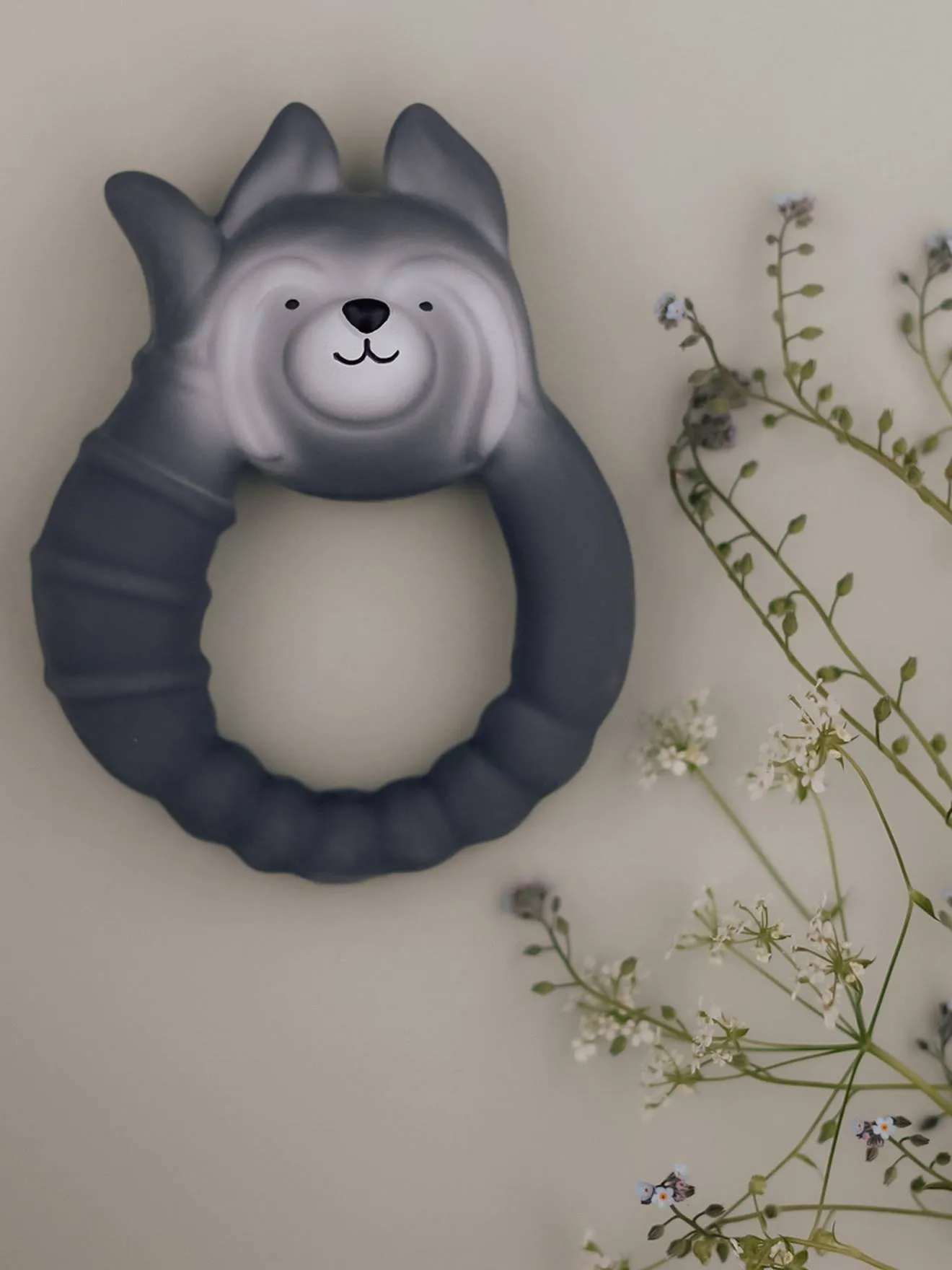 Teether - NATRUBA - green