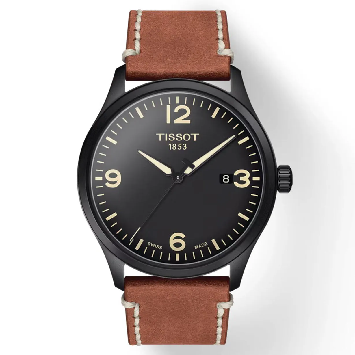 Tissot T-Sport Black Dial Men 42mm