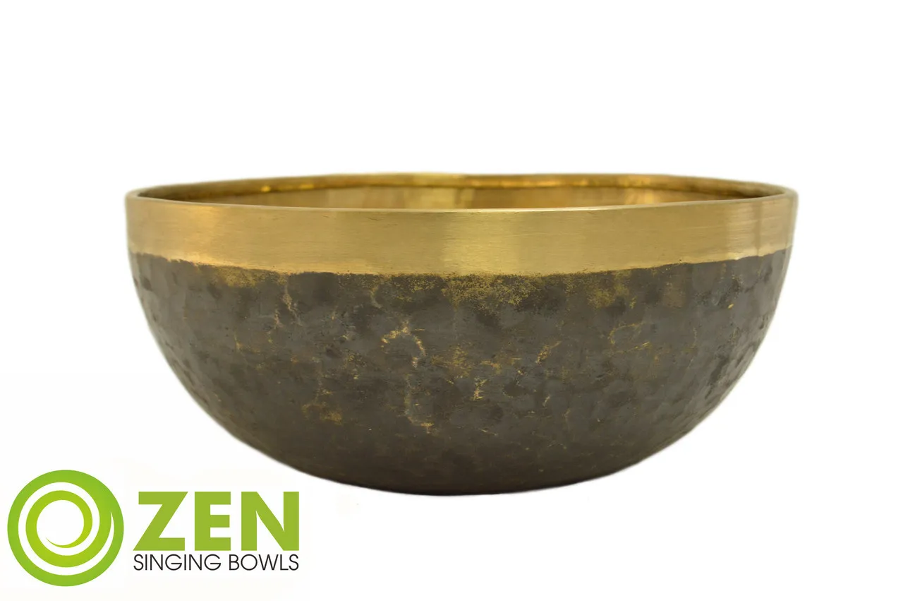 Zen Master Meditation ZMM1300 F#/B Note Singing Bowl 9.5" #zmm1300f1389